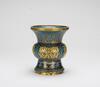 Qing - A Cloisonne Enamel Vase - 3