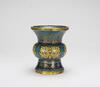 Qing - A Cloisonne Enamel Vase - 4