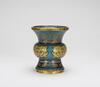 Qing - A Cloisonne Enamel Vase - 5