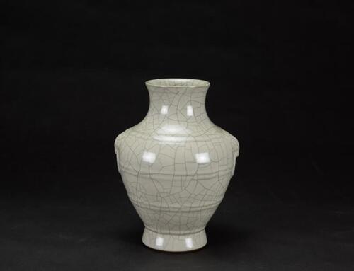 Yongzheng And of Period-A Rare Ge-Type Ovoid Vase