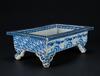 Qing Qianlong - A Blue And White Narcissus Flower Pot - 2