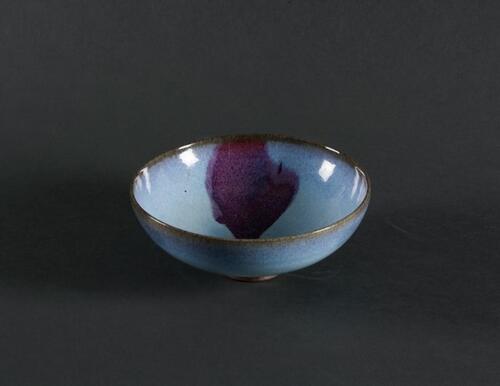 Song/Jin - Blue Junyao With Large Purple - Slashed Bowl