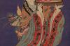 Qing - Kesi Rectangular Panel Of 'Magu' On Purple Ground With Gold Thread 'Magu' - 3