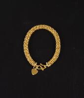 A 24k Gold Bracelet(9999)mark