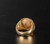A Rose Gold and 10K Gold Man Ring by 'Black Hill Gold' Company - 3