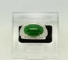 Fine Translucent Jadeite Jade Diamond Men's Ring - 2