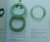 A Pair Of Spectacular Translucent Full Green Jadeite Jade Bangles - 5