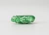 Late Qing/Repulic - A Semi Translucents Green Jadeite Pendant - 3