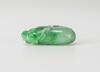 Late Qing/Repulic - A Semi Translucents Green Jadeite Pendant - 4