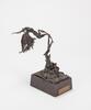 1957 Mark And Signed- A Bronze Flying Vampire - 4