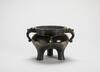 Qing-A Gilt-Bronze Tri-Pod Censer - 4