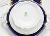 A Group of 86 Pieces High Quality Gilt-Blue Ground Flowers Porcelain Dinner Set - 5