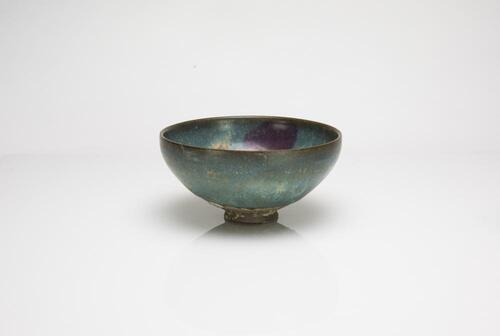 Song/Yuan Dynasty-A Purple Splashed Jun Bowl