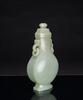 Qing-A White Jade With Cover Vase - 7