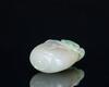 Qing- A Green Jadeite Carved ‘Ruyi Cabbage’ - 7