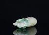 Qing- A Green Jadeite Carved ‘Ruyi Cabbage’ - 8