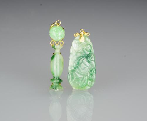 Two Jadeite Pendants