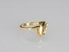 A Three Diamond With 14K Gold Ring - 6