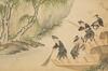 Qing Dynasty - Twelve Page Painting Album, - 7