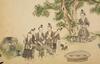 Qing Dynasty - Twelve Page Painting Album, - 32