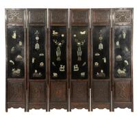 Early 20th Century- A Hardwood Gems- Inlaid Six Panels