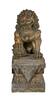 Late Qing/Republic- A Pair Of Solid Bronzed Lion - 2