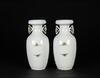 Republic- A Pair Of Famillie-Glaze Figures Vase - 4