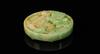 A Jadeite Carved Qilin and Lotus Circular Pendant - 2