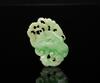 Late Qing/Republic- A Jadeite Carved Ruyi Pendant - 2