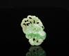 Late Qing/Republic- A Jadeite Carved Ruyi Pendant - 3