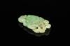 Late Qing/Republic- A Jadeite Carved Ruyi Pendant - 5