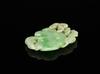 Late Qing/Republic- A Jadeite Carved Ruyi Pendant - 6