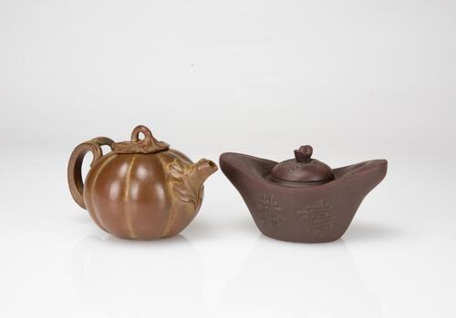 Zisha Teapot and Zisha Ingots