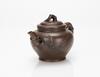 Zisha Bamboo Tea Pot - 2