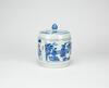 Kangxi-A Blue And White 'Figures' Cover Jar - 2