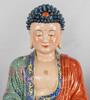 Early 20th Century-A Of Three Famille- Glazed Sambo Buddha - 11