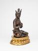 An Agalloch Figure Of Manjushri, - 3