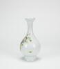 Republic-A Famille-Glazed 'Butterfly & Flowers Basket' Vase - 4