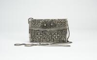 Late Qing/Republic- A Silver Made Handbag(with Mark)