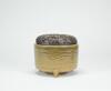 Ming-Longquan Tripod Censer With Silver Cover - 2