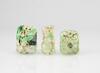 A Group Of Three Jadeite Carved Pendants - 2