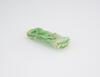 A Green Jadeite Carved 'Bat,Bamboo' Pendant - 3