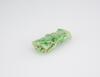 A Green Jadeite Carved 'Bat,Bamboo' Pendant - 4