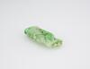 A Green Jadeite Carved 'Bat,Bamboo' Pendant - 5