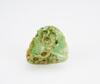 A Jadeite Carved Eagle And Rabbit Pendant - 6