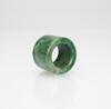 A Jadeite And Three Gray Green Jade Ring (4 Ps) - 5