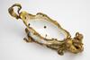 18th Cententy - A Louis XV Style Ormolu - Mounted Porcelain Sleigh - Form Center Bowl - 8