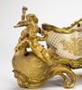 18th Cententy - A Louis XV Style Ormolu - Mounted Porcelain Sleigh - Form Center Bowl - 10