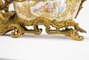 18th Cententy - A Louis XV Style Ormolu - Mounted Porcelain Sleigh - Form Center Bowl - 12