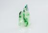 A Jadeite Carved Bamboo Pendant - 2